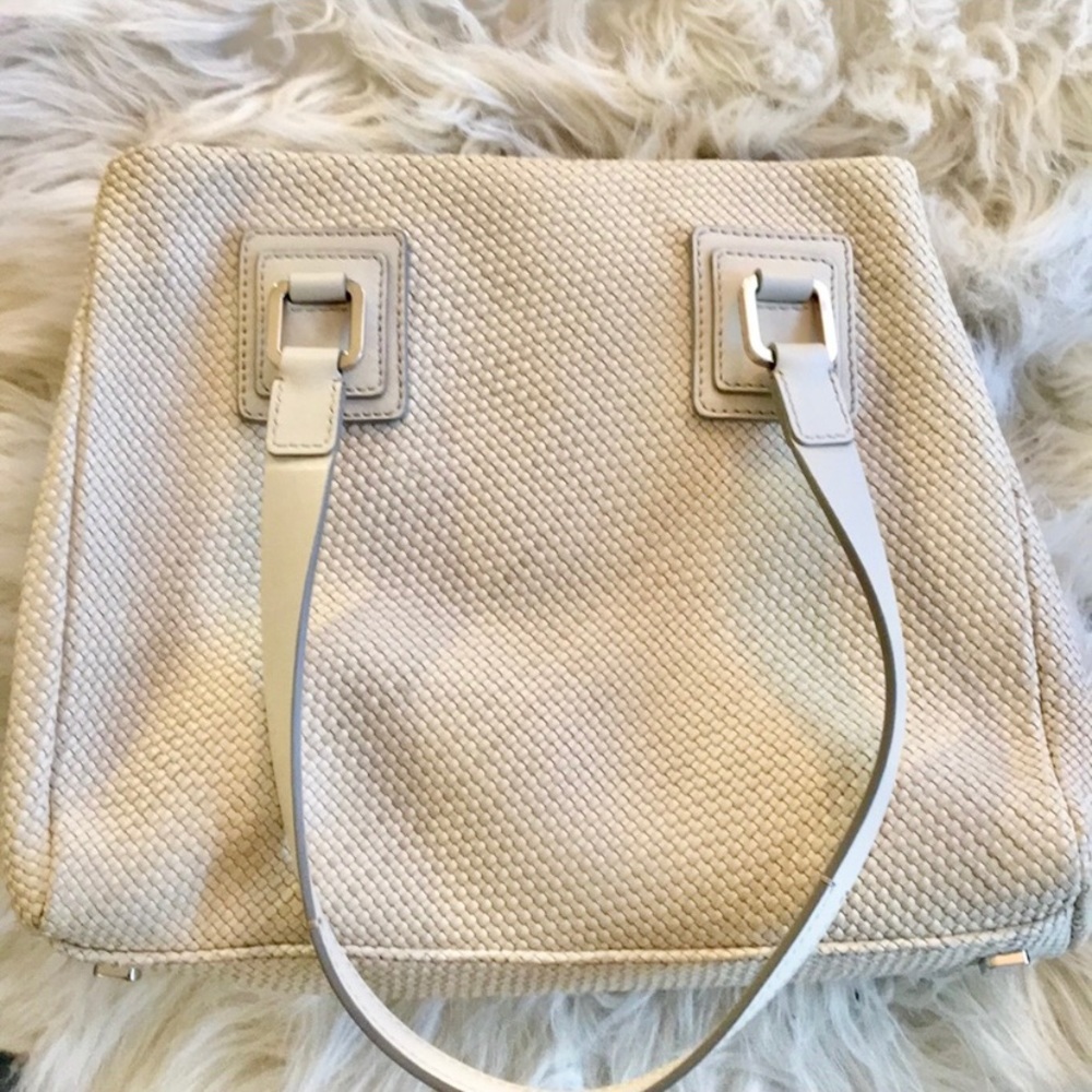 New Alexandra Clancy Handwoven Italian Calf Bag